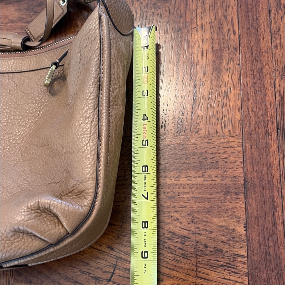 Coach Brown Leather Shoulder Bag - Picture 7 of 8